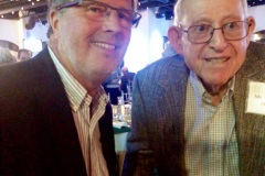 Irwin J. Hoffman with Lars Kvist at GWHS '67 50th reunion, Denver