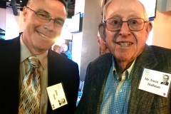 Irwin J. Hoffman with John Shott at GWHS '67 50th reunion, Denver