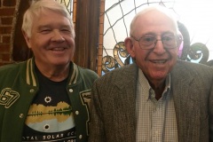 Irwin J. Hoffman with Bob Jardine at GWHS '67 50th reunion, Denver
